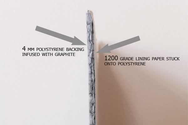 Insulating Lining Paper Graphite Plus
