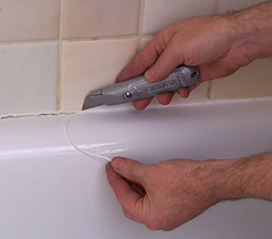 How To Silicone Around A Bath Made Easy - How To Use Silicone Bathroom Sealant